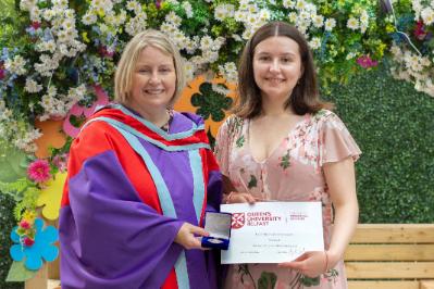 Ellie Shevlin - Shirodaria Prize (awarded to the student with the best mark in the final year Medical Microbiology module)